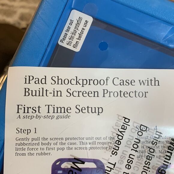 iPad shockproof case with built-in screen protector. - Picture 5 of 5